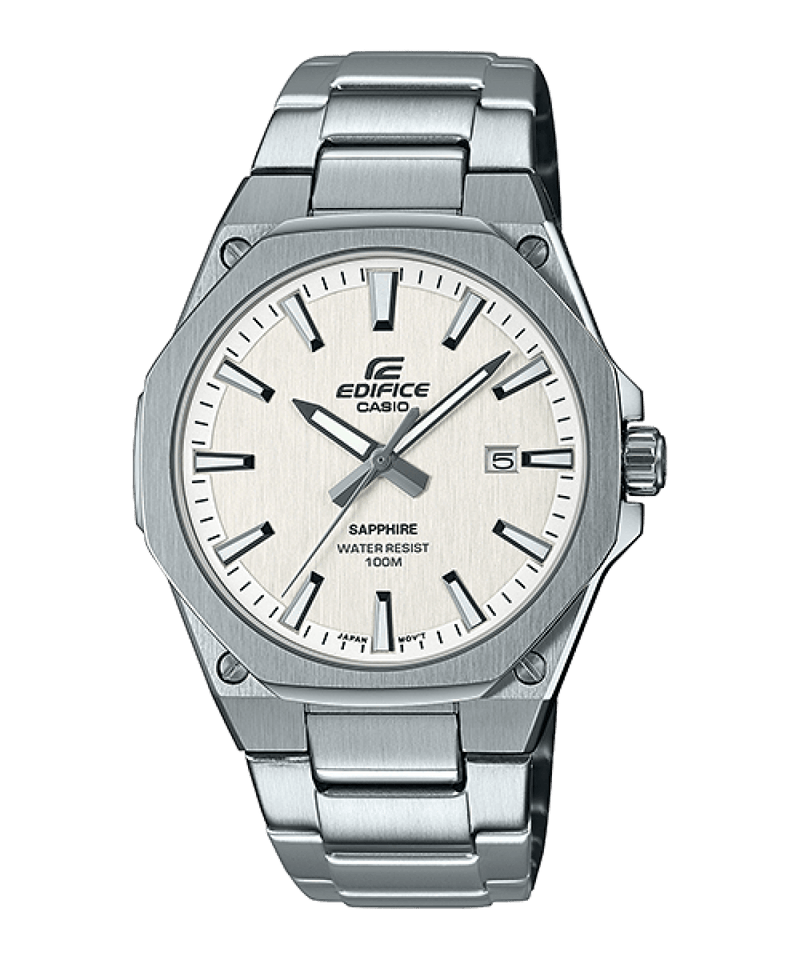Casio Edifice EFR-S108D-7AV Sapphire Crystal White Men Watch Malaysia