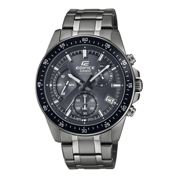 Casio Edifice EFV-540DC-1CV Chronograph Black Steel Men Watch Malaysia