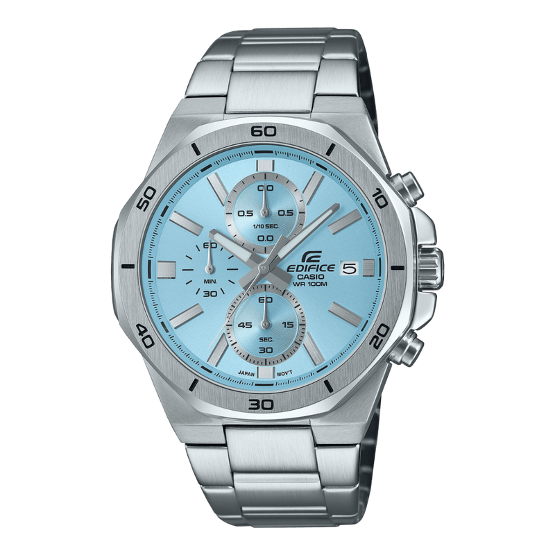 Casio Edifice EFV-640D-2BV Sport Chronograph Stainless Steel Men Watch