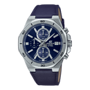 Casio Edifice EFV-640L-2AV Blue Leather Chronograph Men Watch Malaysia