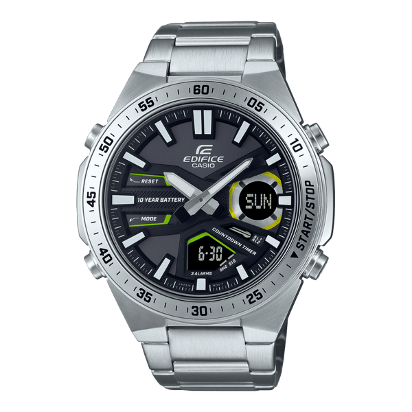 Casio Edifice Analog-Digital EFV-C110D-1A3 Stainless Steel Men Watch