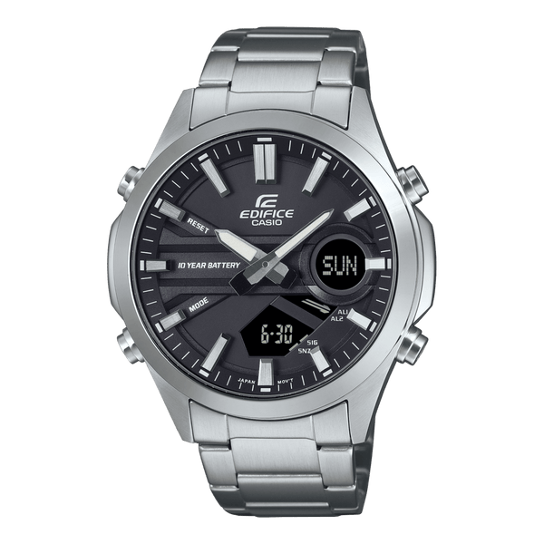 Casio Edifice EFV-C120D-1A Stainless Steel Analog-Digital Men Watch 