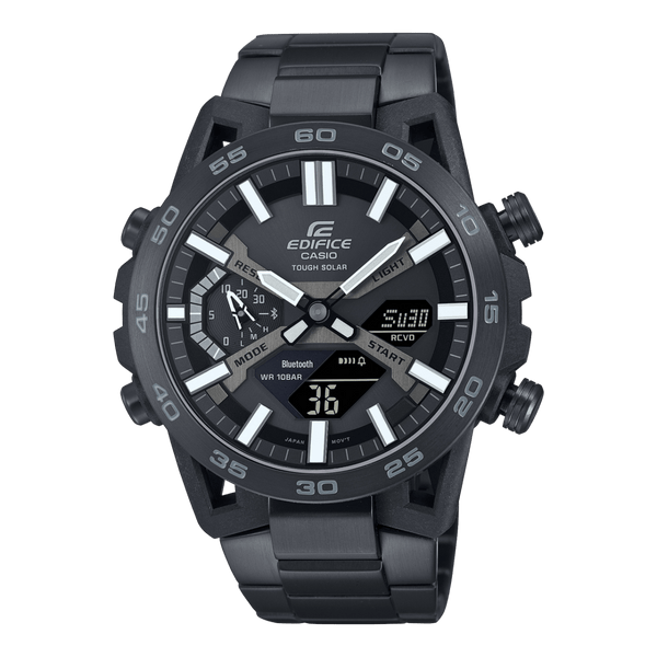 Casio Edifice Sospensione ECB-2000DC-1B Black Steel Men Watch