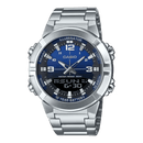 Casio Enticer AMW-870DA-2A1 Analog-Digital Stainless Steel Men Watch