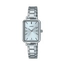 Casio Enticer LTP-V009D-2E Blue Dial Square Steel Women Watch