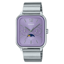 Casio Enticer MTP-M305D-6AV Square Stainless Steel Unisex Watch