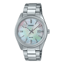 Casio Enticer MTP-1302DS-7AV Mother Of Pearl Stainless Steel Men Watch