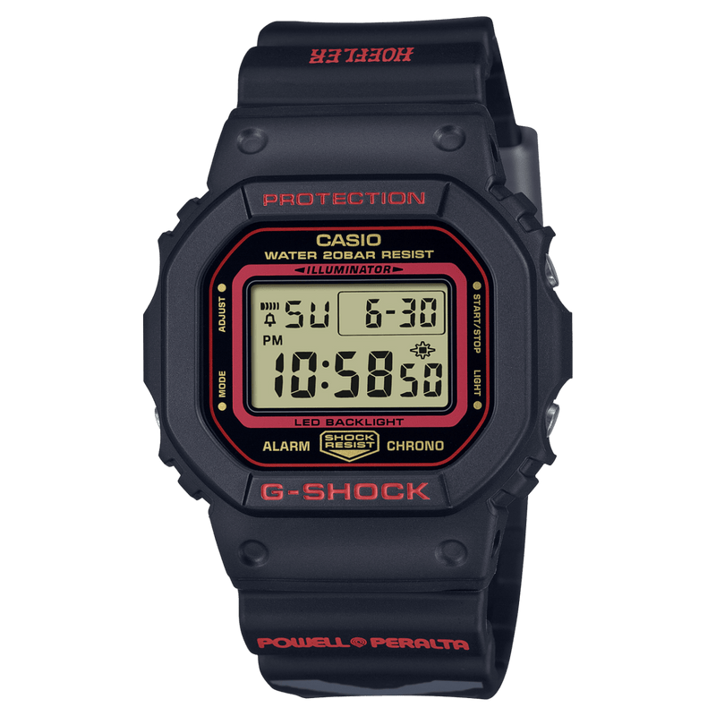 Casio G-Shock DW-5600KH-1D Kelvin Hoefler x Powell Peralta Men Watch