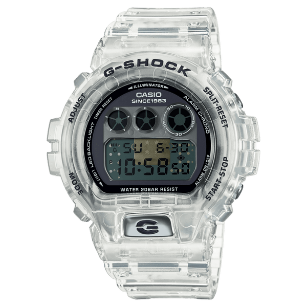 Casio G-Shock DW-6940RX-7D 40th anniversary Clear Remix Men Watch 