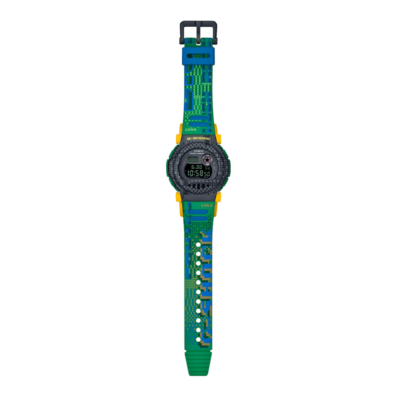 Casio G-Shock G-B001RG-3D Green & Yellow Resin Strap Men Watch