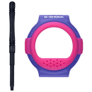 Casio G-Shock G-B001RG-4D Blue Dial Pink Purple Resin Strap Men Watch 