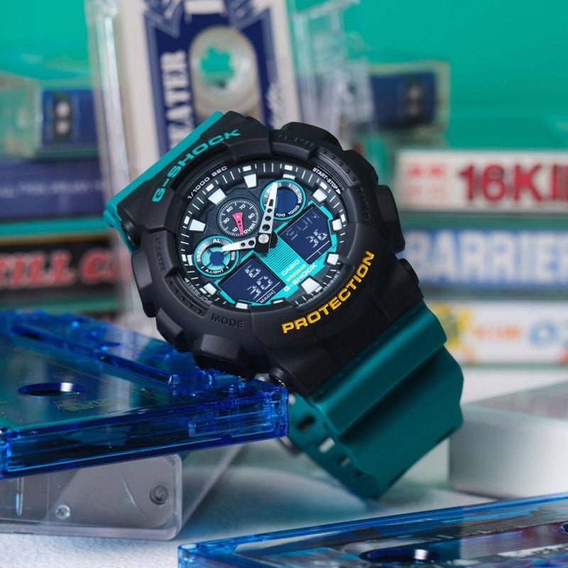 Casio G-Shock GA-100MT-1A3 Analog-Digital Green Resin Strap Men Watch 