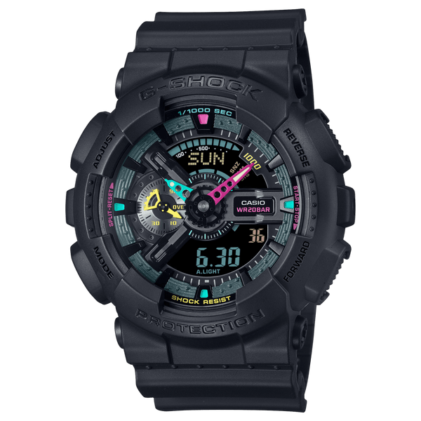 Casio G-Shock GA-110MF-1A Fluorescent Colour Analog-Digital Men Watch