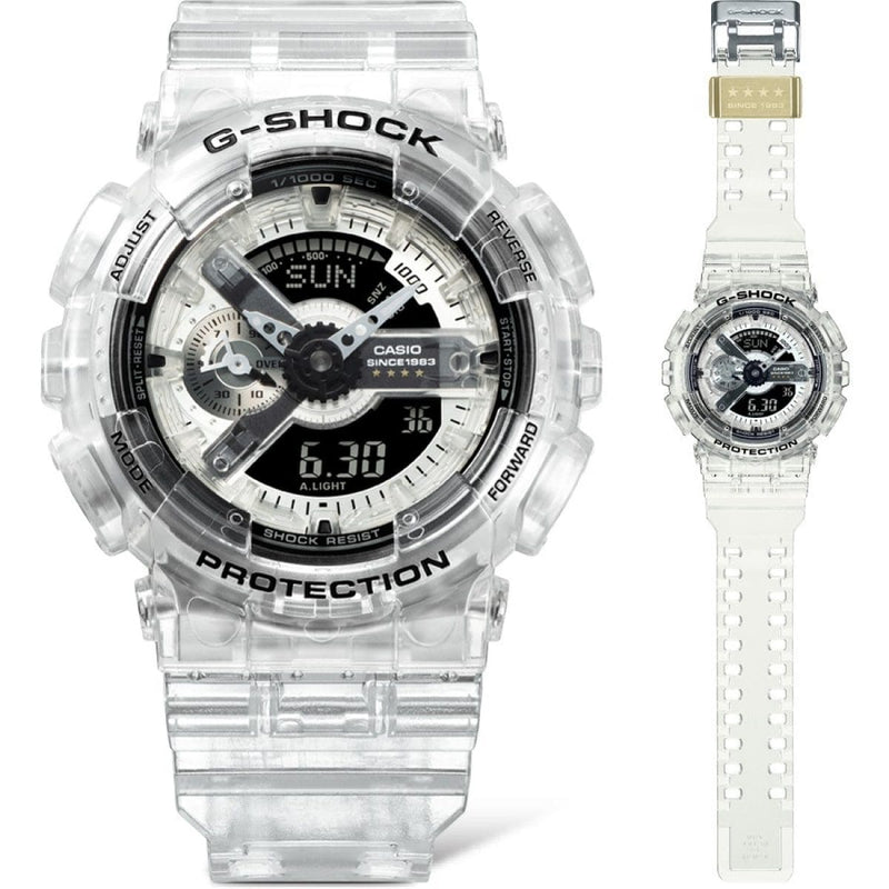 Casio G-Shock GA-114RX-7A 40th Anniversary Clear Remix Men Watch