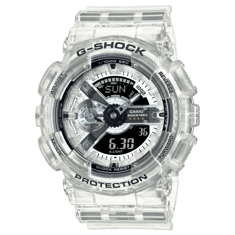 Casio G-Shock GA-114RX-7A 40th Anniversary Clear Remix Men Watch