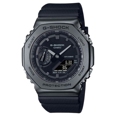 Casio G-Shock GM-2100BB-1A All Black Stainless Steel Men Watch 