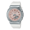 Casio G-Shock GM-S2100WS-7A White Resin Pink Dial Women Watch Malaysia