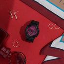 Casio G-Shock GMA-S120RB-1A Black Resin Pink Dial Women Watch Malaysia