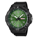 Casio Youth MRW-210H-3BV Green Dial Resin Band Quartz Men Watch
