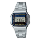 Casio Vintage A168WA-1 Stainless Steel Unisex Digital Watch