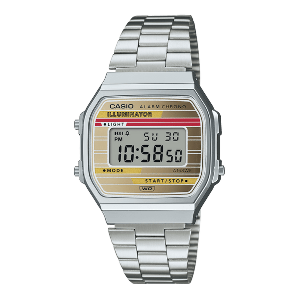 Casio Vintage A168WEHA-9A Heritage Colours Steel Unisex Digital Watch