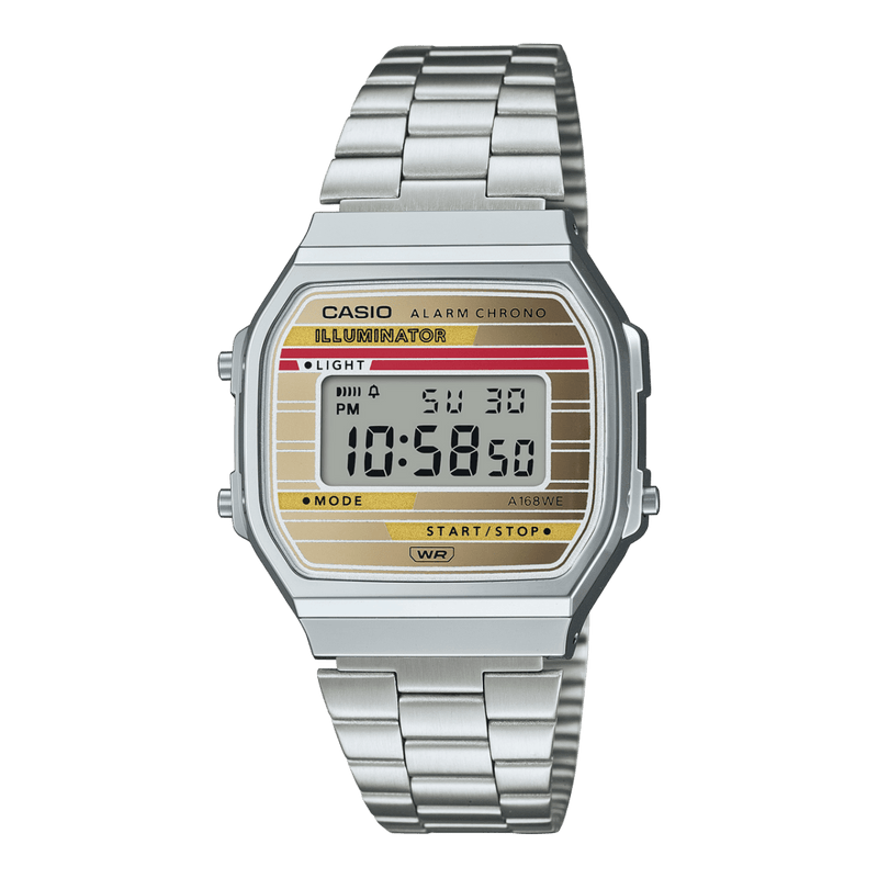 Casio Vintage A168WEHA-9A Heritage Colours Steel Unisex Digital Watch