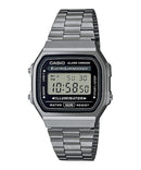 Casio Vintage A168WGG-1A Water Resistant Stainless Steel Men Watch 