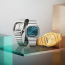 Casio Vintage AQ-240E-3AD Green Dial Stainless Steel Unisex Watch