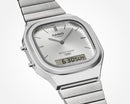 Casio Vintage AQ-240E-7ADF Silver Dial Stainless Steel Unisex Watch
