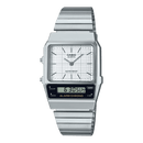 Casio Vintage AQ-800E-7A Stainless Steel Silver Unisex Watch Malaysia