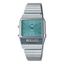 Casio Vintage AQ-800EC-2A Turquoise Blue Stainless Steel Unisex Watch