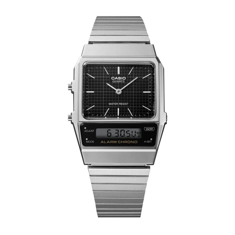 Casio Vintage AQ-800E-1A Stainless Steel Unisex Watch 