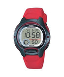 Casio Youth LW-200-4A Red Resin Band Digital Kids Watch