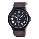 Casio Youth MW-240B-5BV Brown Nylon Strap Analog Unisex Watch Malaysia