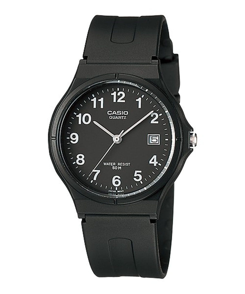 Casio Youth MW-59-1BV Black Resin Analog Unisex Watch