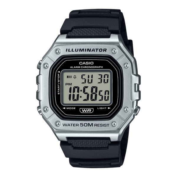 Casio Youth W-218HM-7AV Grey Bezel Digital Resin Unisex Watch Malaysia