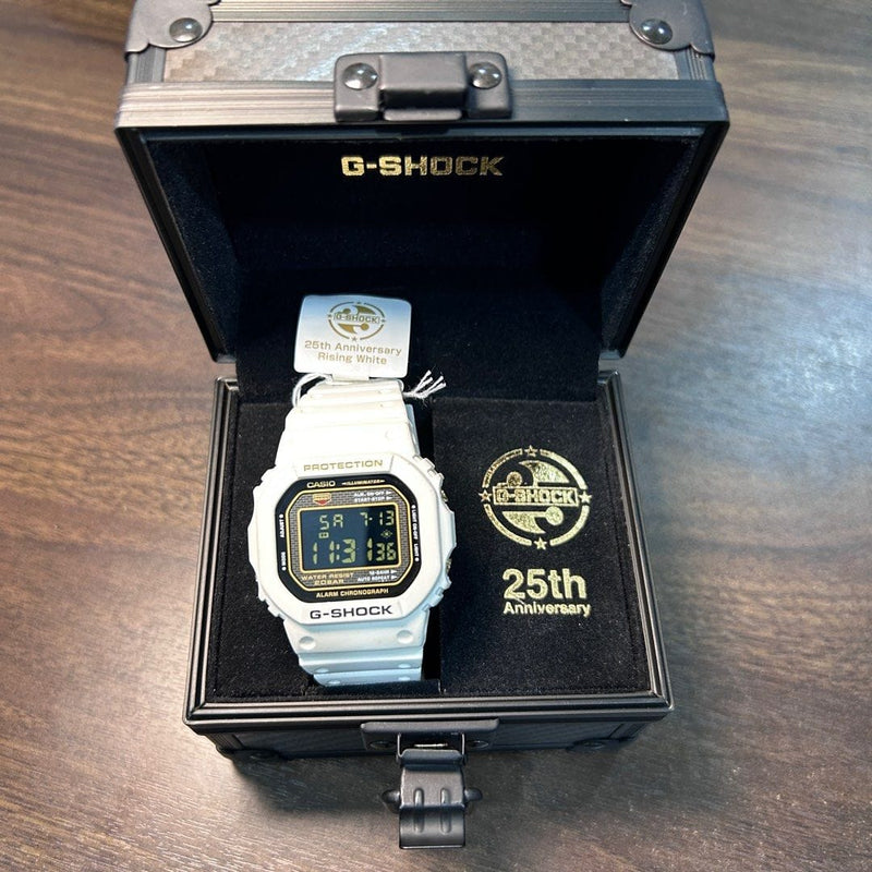 [Pre-Owned] Casio G-Shock 25th Anniversary DW-5025B-7JF Rising White Watch