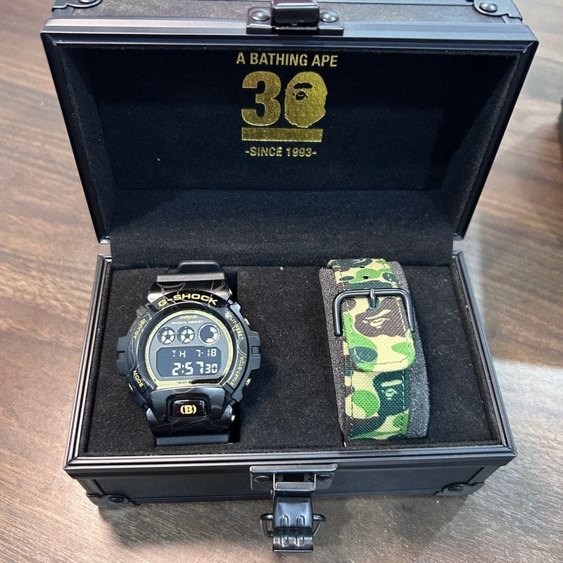 [Pre-Owned] Casio G-Shock BAPE 30th Anniversary GM-6900BAPE-1 G-Steel Limited Edition Watch