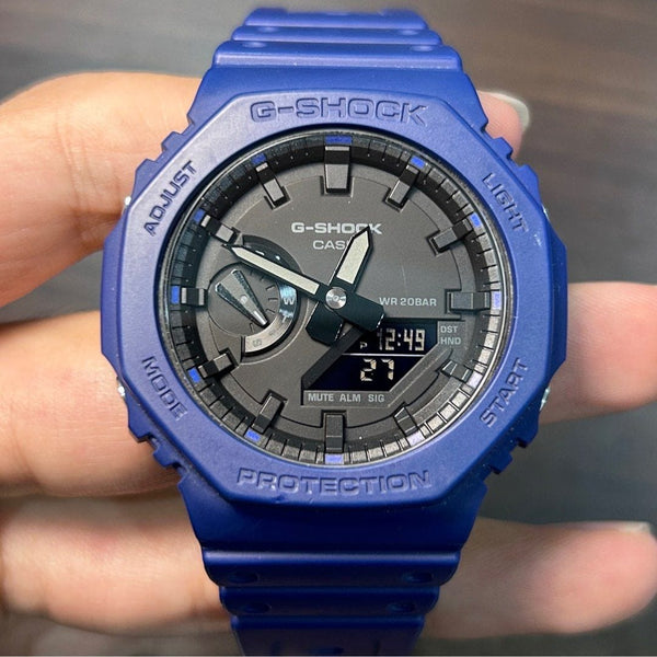 [Pre-Owned] Casio G-Shock TMJ GA-2100-2A Blue Men Watch