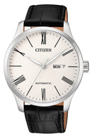 Citizen Automatic NH8350-08AB Black Leather Strap Men Watch