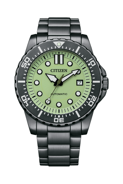 セール商品が満載 NJ0177-84X Automatic Citizen Luminous Steel Stainless Dial 時計