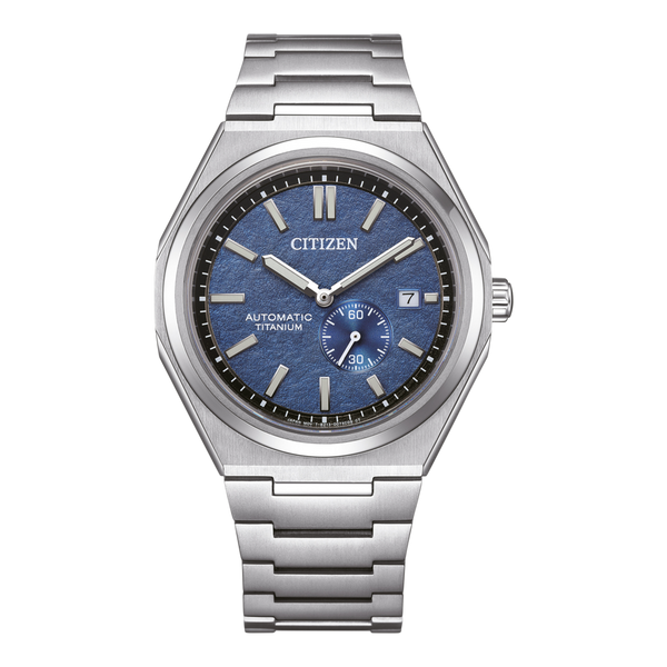 Citizen Automatic NJ0180-80L Blue Dial Super Titanium Men Watch