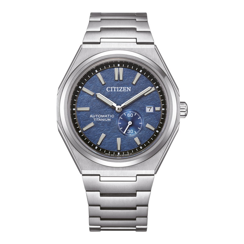 Citizen Automatic NJ0180-80L Blue Dial Super Titanium Men Watch