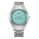 Citizen Zenshin NJ0180-80M Turquoise Blue Titanium Automatic Men Watch