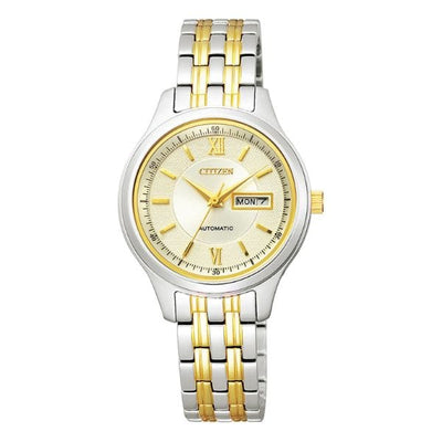 Citizen Mechanical PD7156-58PB Two-Tone Gold Women Watch