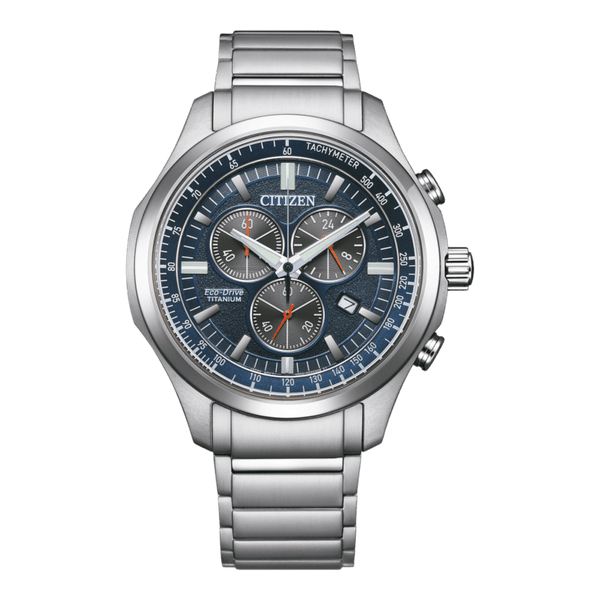 Citizen Eco-Drive AT2530-85L Chronograph Stainless Steel Men Watch