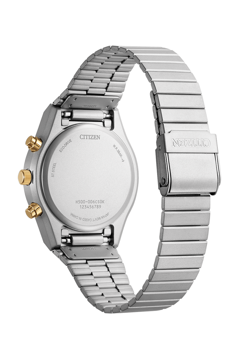 Citizen Eco-Drive AT2544-64E Chronograph Black Gold Men Watch