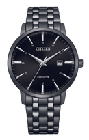 Citizen Eco-Drive BM7465-84E Black Stainless Steel Men Watch Malaysia 
