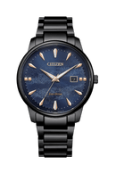 Citizen Eco-Drive BM7595-89L Black Stainless Steel Strap Men Watch
