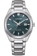 Citizen Eco-Drive BM7620-83X Stainless Steel Green Dial Men Watch